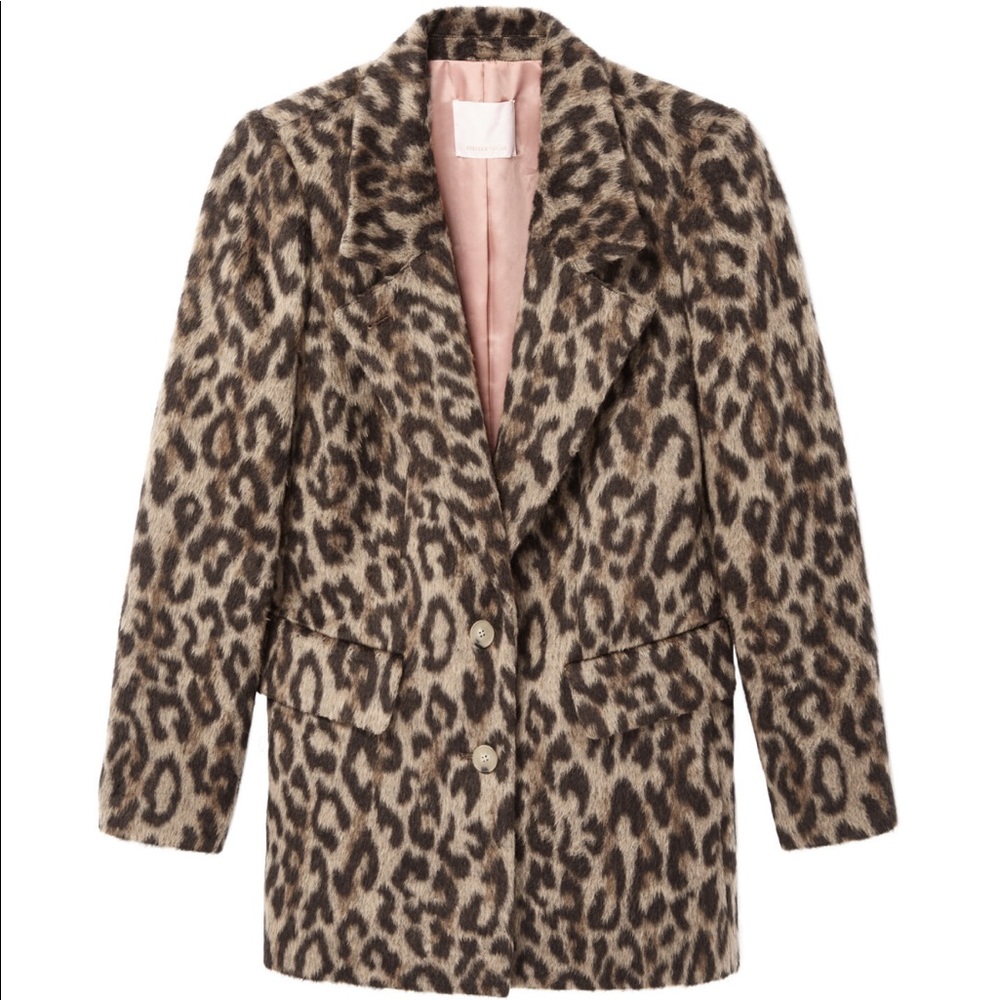 Rebecca Taylor Leopard Coat